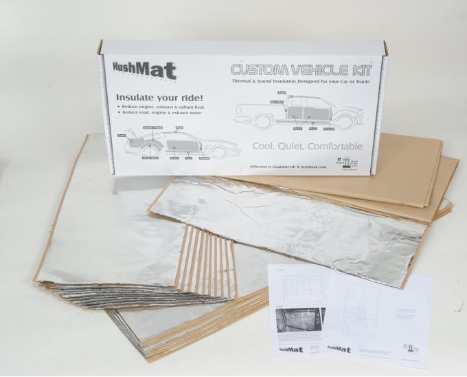 HushMat Flat Top Truck 63 in. Sleeper and Floor Custom Insulation Kit 81104