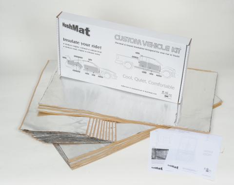 HushMat Peterbilt 359 1981-1988  Flat Top Truck 36 in. Sleeper Floor Only Insulation Kit 81101