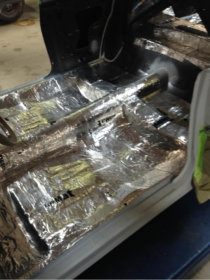 HushMat Ford Model 40 1933-1934   Floor Deadening and Insulation Kit 611341