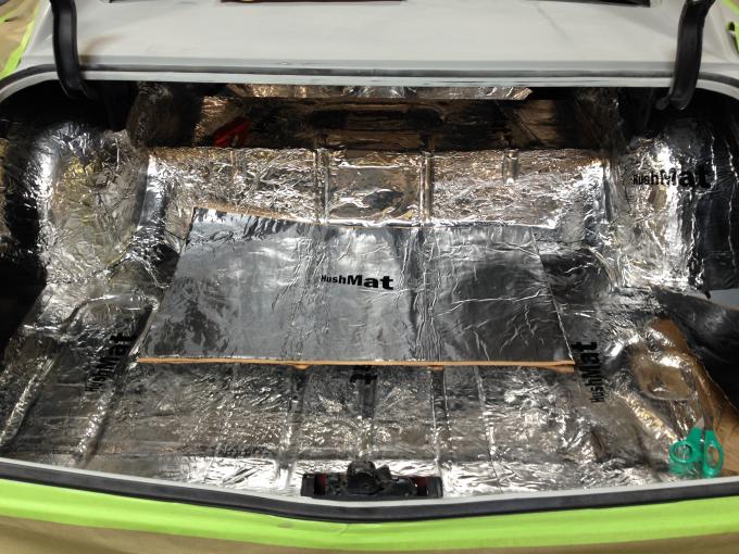 HushMat Cadillac ATS 2013-2018   Trunk Sound and Thermal Insulation Kit 617884