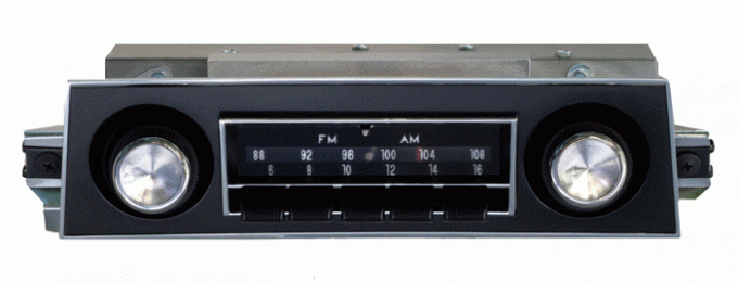 AAR 1968 Pontiac Firebird AM/FM Reproduction Radio with Bluetooth 592203BT