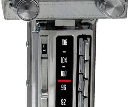 AAR 1965 Chevrolet Corvette AM/FM Reproduction Radio with Bluetooth 492205BT