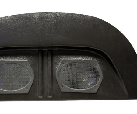 Custom Autosound Rear Panel Speaker Assembly, Volkswagen, with Dual 6x9 Speakers, 1957-1977