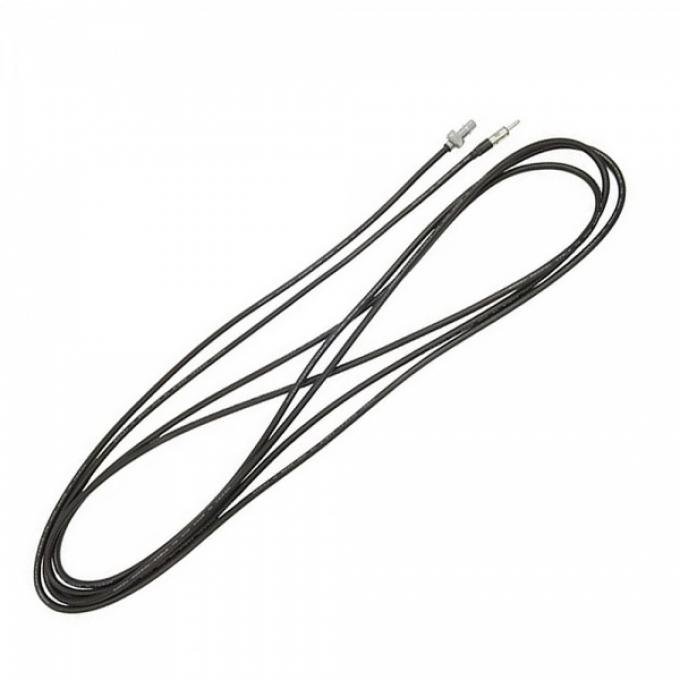 Corvette Antenna Cable, with Correct Nut, 1956-1962