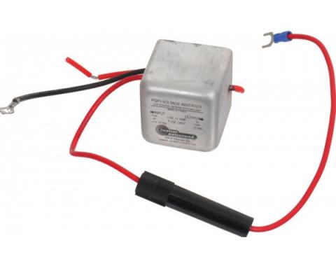 Custom Autosound Power Inverter, Positive To Negative Ground, 1-3/4 Cube, 2.1 To 2.5 Amps Output