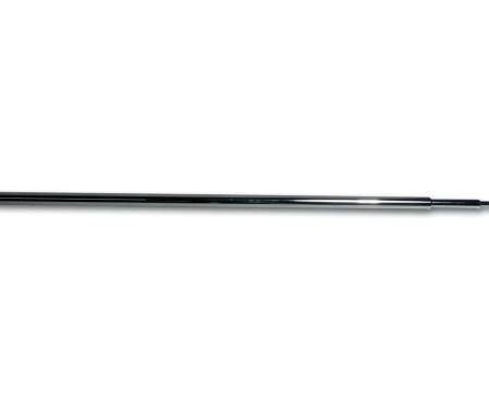 Redline Restomotive® 1963-1966 Chevrolet Corvette Telescoping 17-1/2" to 45" Round Antenna Mast Stainless Steel