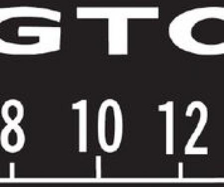 RetroSound Pontiac GTO Logo Screen Protector, Pkg of 3