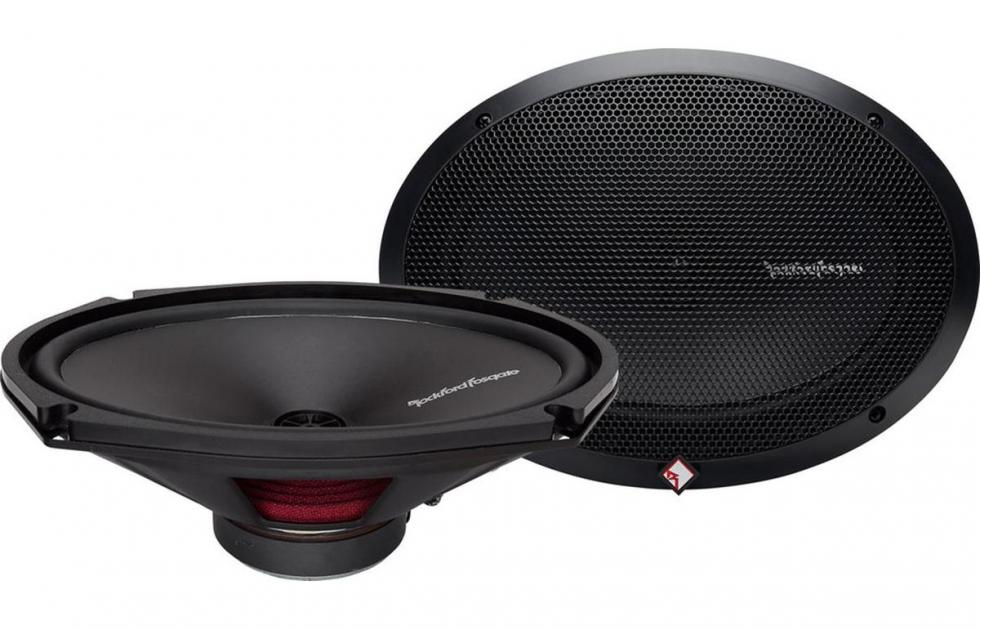 Rockford Fosgate Prime 6x9 Full Range Coaxial Speaker, 130W Classic