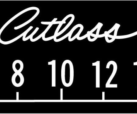 RetroSound Oldsmobile Cutlass Logo Screen Protector, Pkg of 3