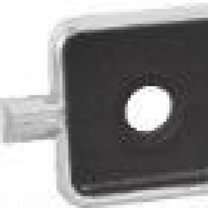 RetroSound Sapphire Faceplate Black Inset Area with Chrome Trim (#504)