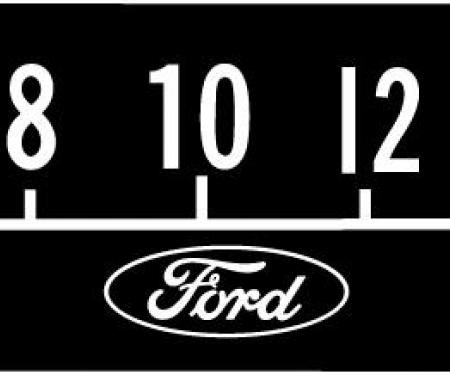 RetroSound Ford Logo Screen Protector Late 1960's to Mid 1970's with Classic Ford Oval, Pkg of 3