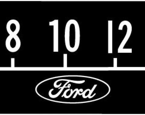 RetroSound Ford Logo Screen Protector Late 1960's to Mid 1970's with Classic Ford Oval, Pkg of 3
