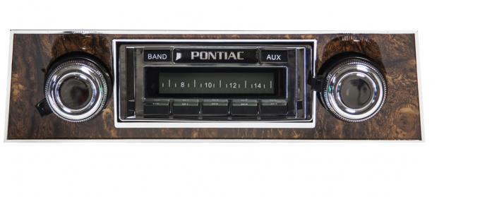 Custom Autosound 1968 Pontiac Firebird USA-230 Radio