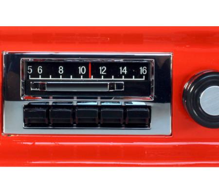 Custom Autosound 1967-1972 Chevrolet Truck/Blazer Slidebar Radio