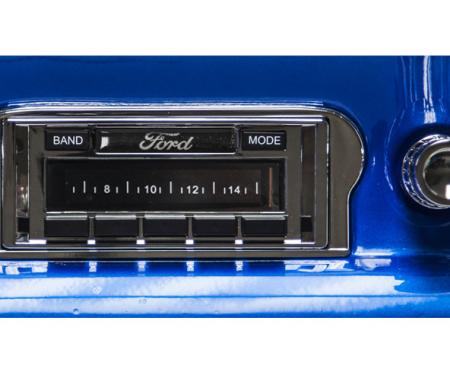 Custom Autosound 1963 Ford Falcon Convertible USA-630 Radio