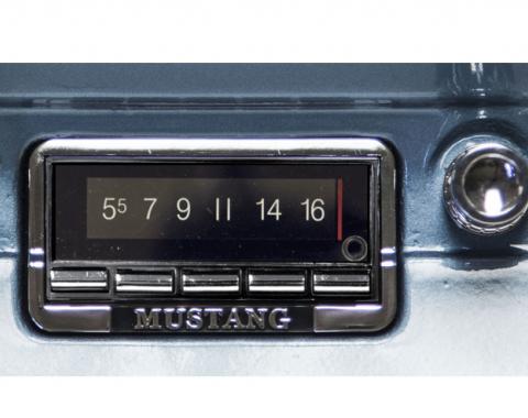 Custom Autosound 1964-1966 Ford Mustang USA-740 Radio