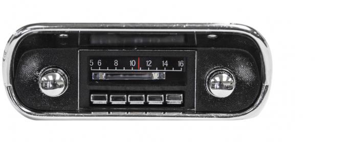 Custom Autosound 1967-1973 Ford Mustang Slidebar Radio