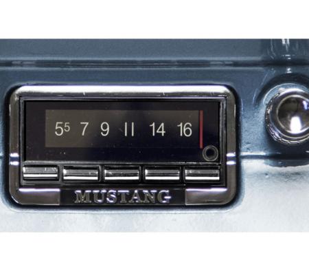 Custom Autosound 1964-1966 Ford Mustang USA-740 Radio
