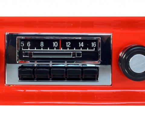 Custom Autosound 1967-1972 Chevrolet Truck/Blazer Slidebar Radio