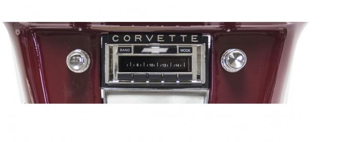 Custom Autosound 1958-1962 Chevrolet Corvette USA-630 Radio